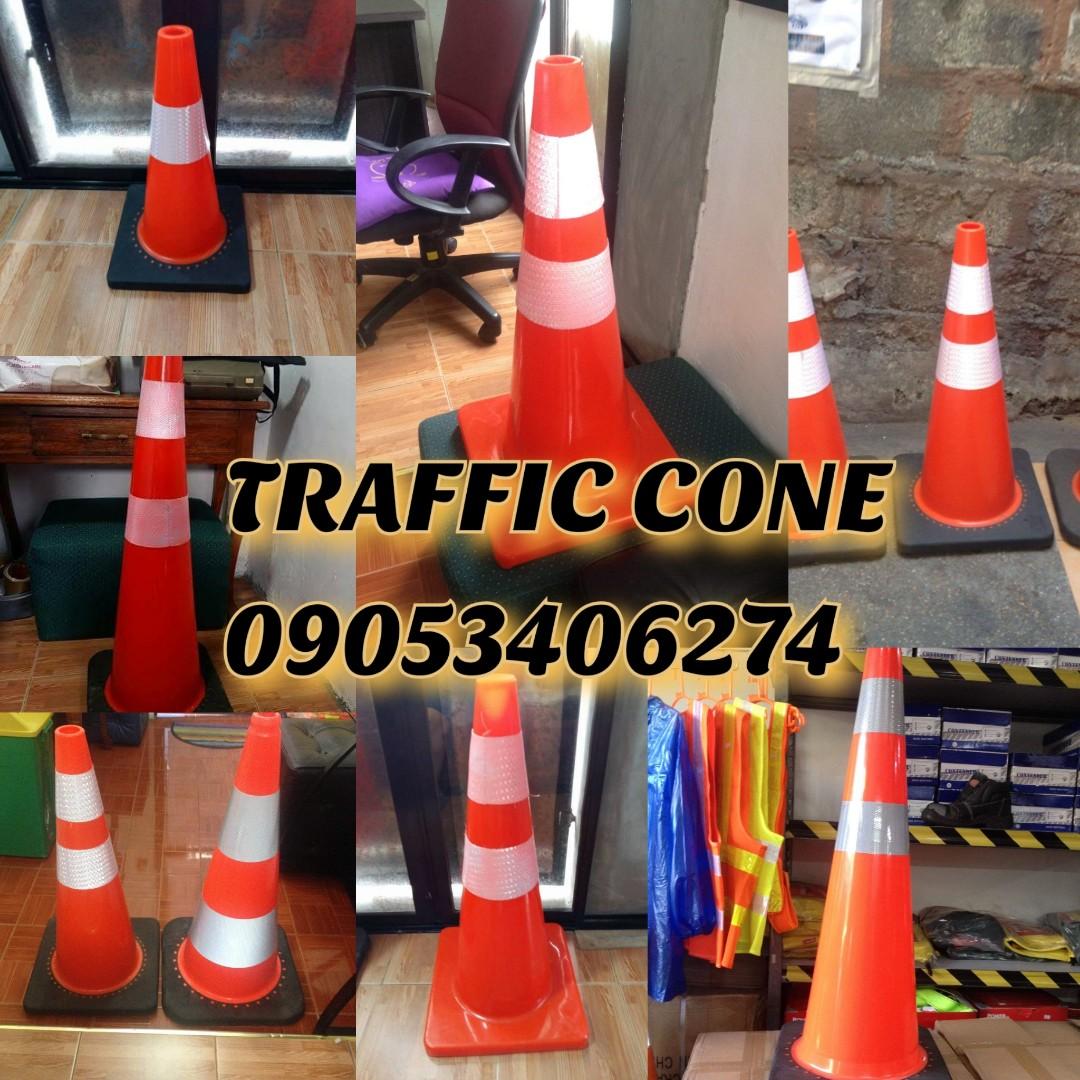 Traffic cone (Category: Construction Tools & Equipment) located in Pasig City. Submitted by xandraaamia (Listing ID 1087925628, Image 1). Description: We are selling all kinds of PPE'S from head to toe and even road signages and etc.. 👉Safety Shoes 👉Safety goggles 👉Safety vest 👉Safety hardhat 👉Safety harness 👉Welding gloves 👉Caution tape 👉Danger tape 👉Garbage bin 👉Rubbee cotton gloves 👉Traffic cone 👉Traffic bollard 👉Dust mask 👉Facem