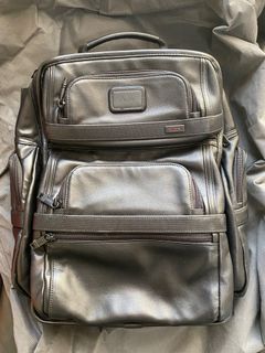 tumi alpha 2 leather backpack