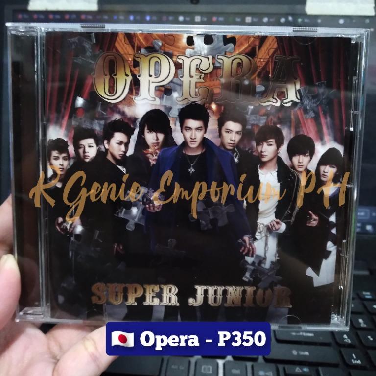 Unsealed On Hand Super Junior Opera Jewel Case Album Hobbies Toys Memorabilia Collectibles K Wave On Carousell