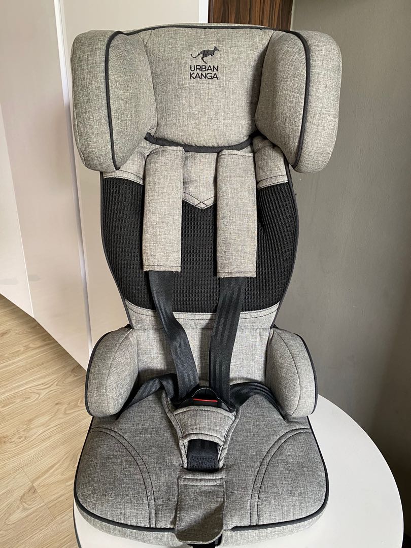 1 Design Grey Denim NEU Urban Kanga faltbarer Kindersitz Gr 