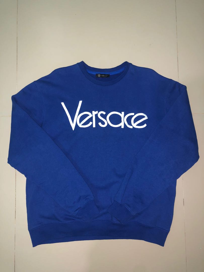 red versace sweater