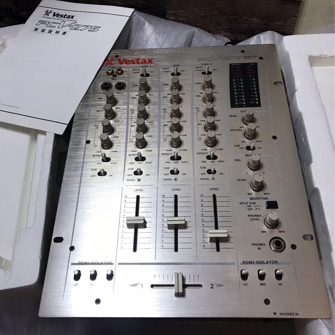 Vestax PCV-275 重た DJミキサー