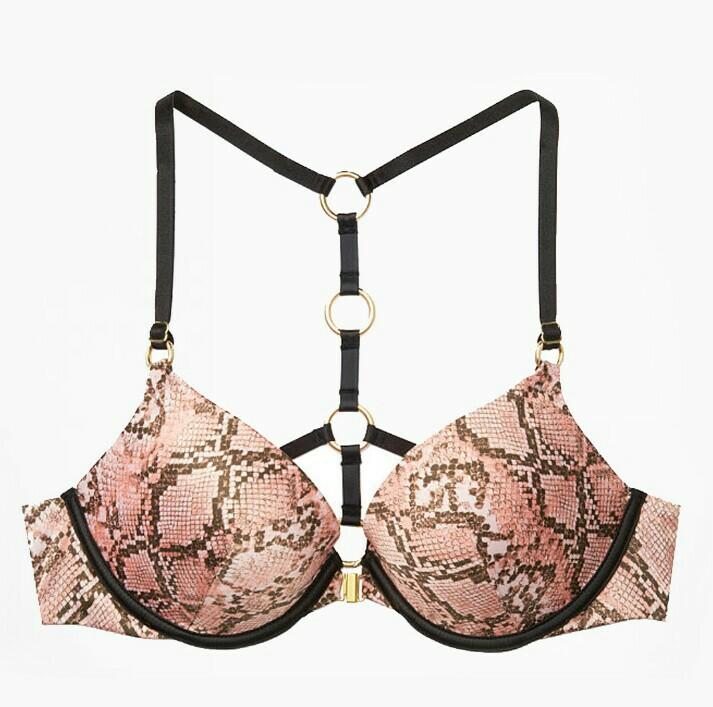 Victoria secret snakeskin discount bra