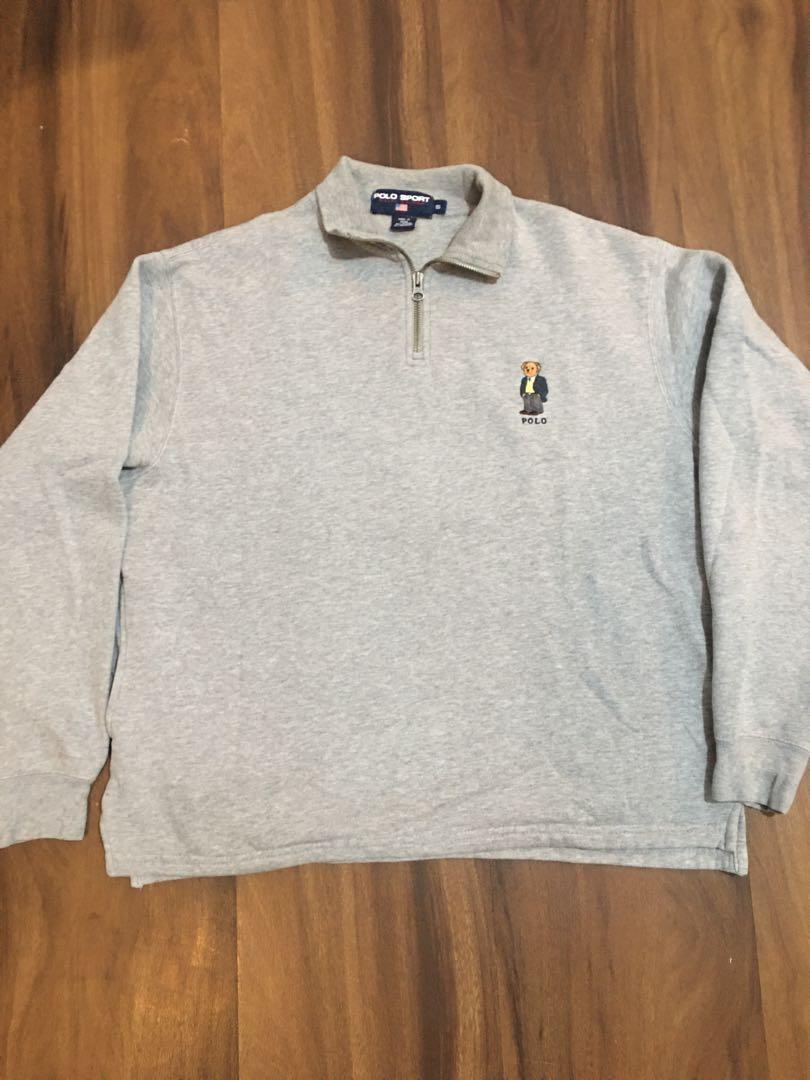 Polo bear online quarter zip