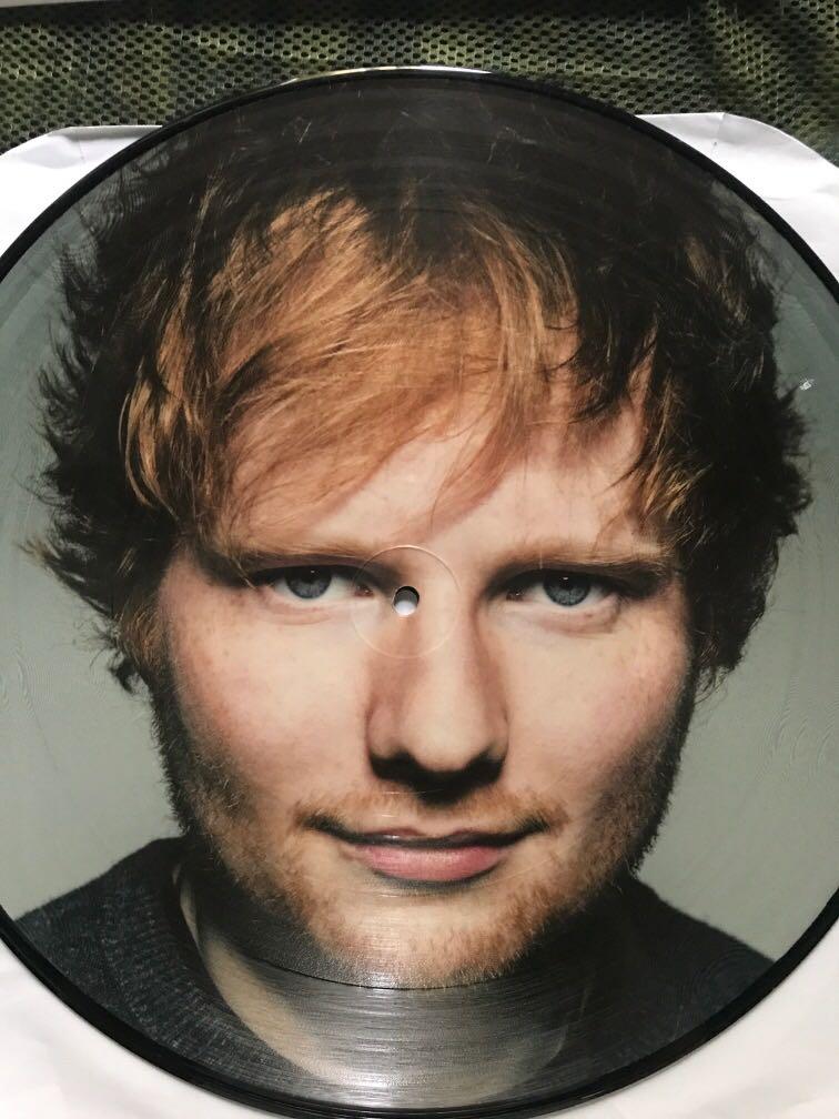 Ed Sheeran Shape Of You Alvin And The Chipmunks Vinyl Record- Ed Sheeran Shape of You 12” Picture Disc, Hobbies & Toys
