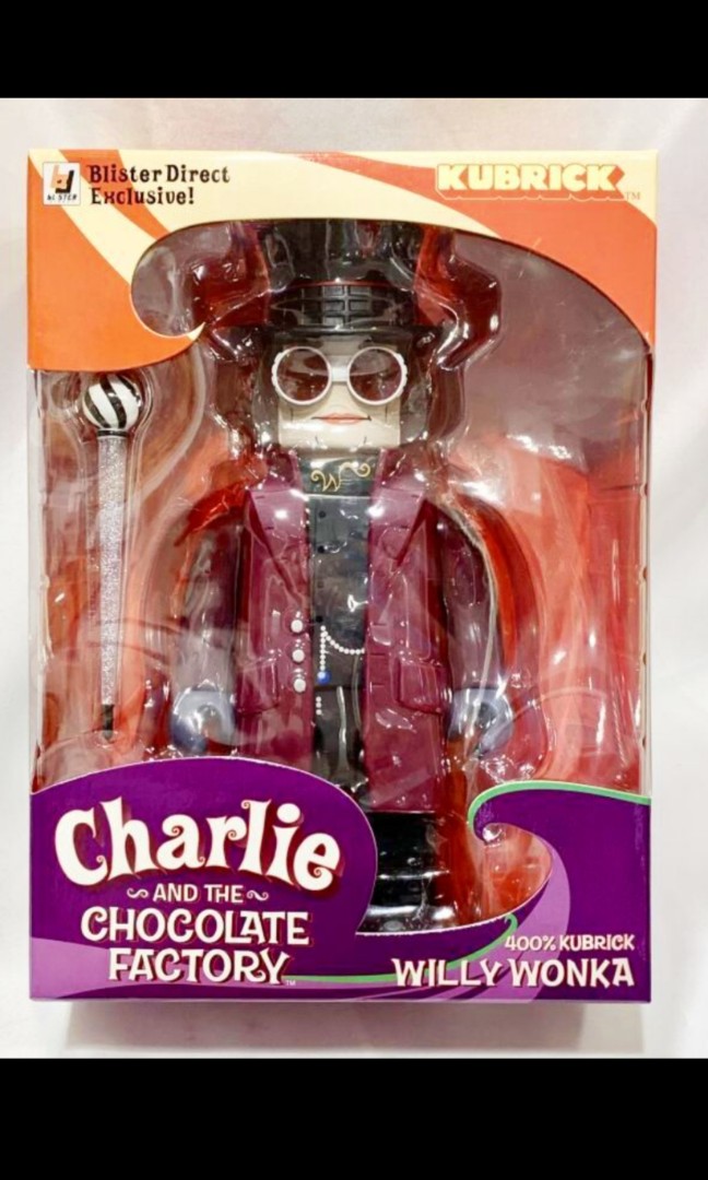 チャーリーとチョコレート工場 ウィリーウォンカキューブリック400%
