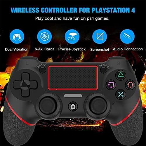 PS4 Wireless Controller Bluetooth Wireless Controller Gamepad Joystick For  PS4 Fat PS4 Slim PS4 PRO Playstation 4 console with Six-axis Sensor Dual