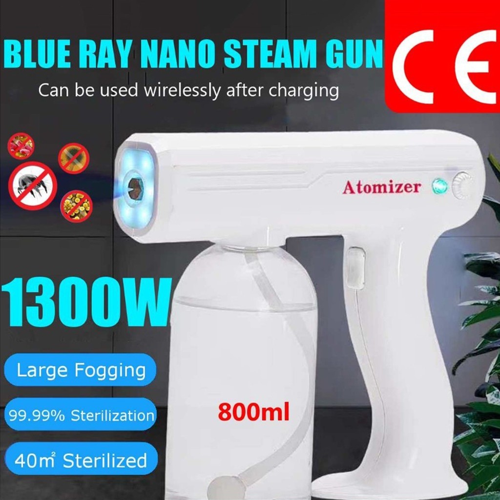 Gun spray sanitizer