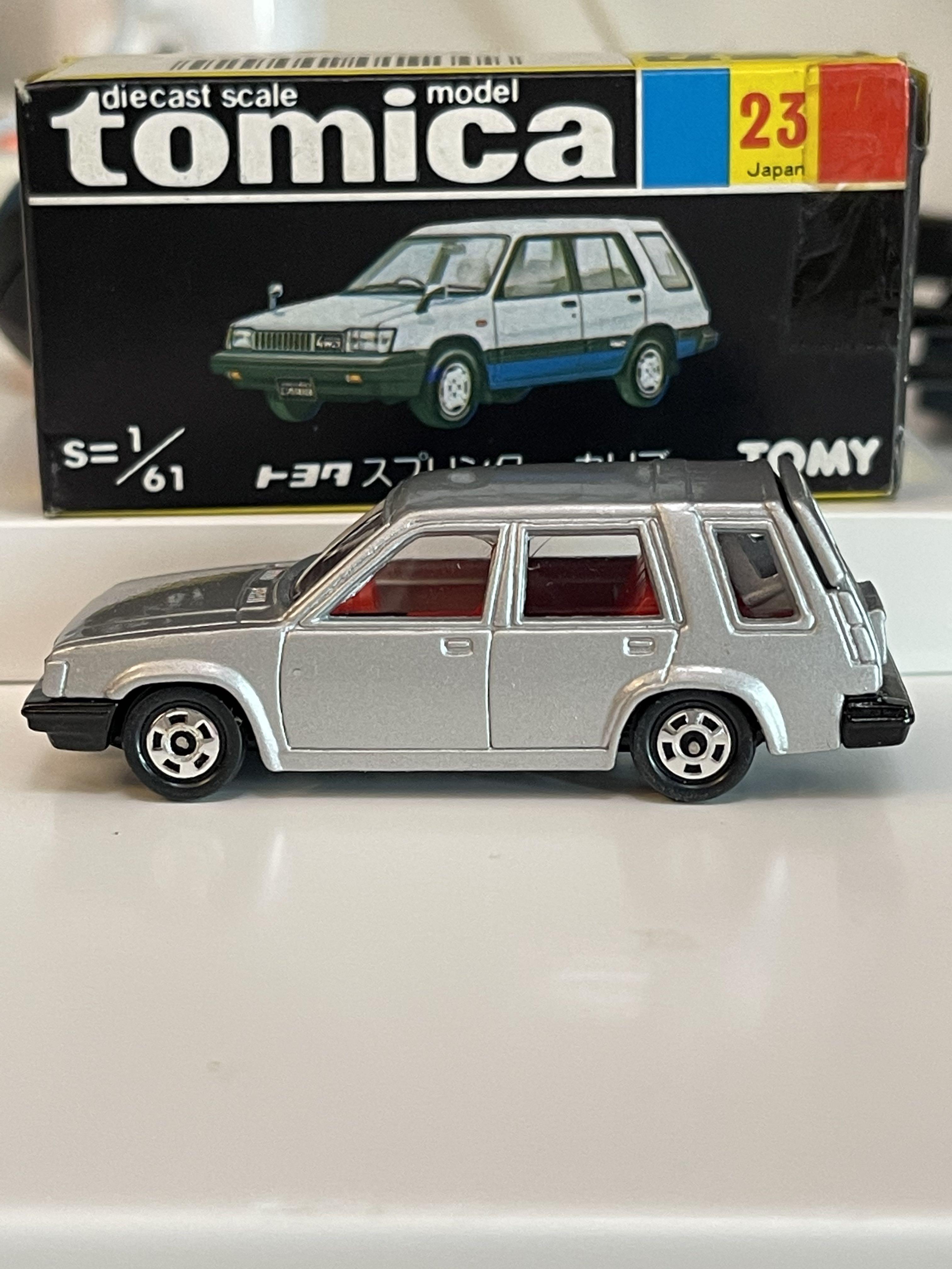 平讓絕版中古tomica 23 Toyota Sprinter Carib 銀色日本製金屬車仔模型 興趣及遊戲 玩具 遊戲類 Carousell