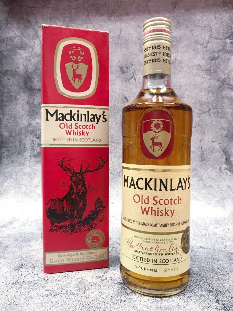 【残りわずか】 Mackinlay's old 非売品 壁掛け whisky scotch コレクション