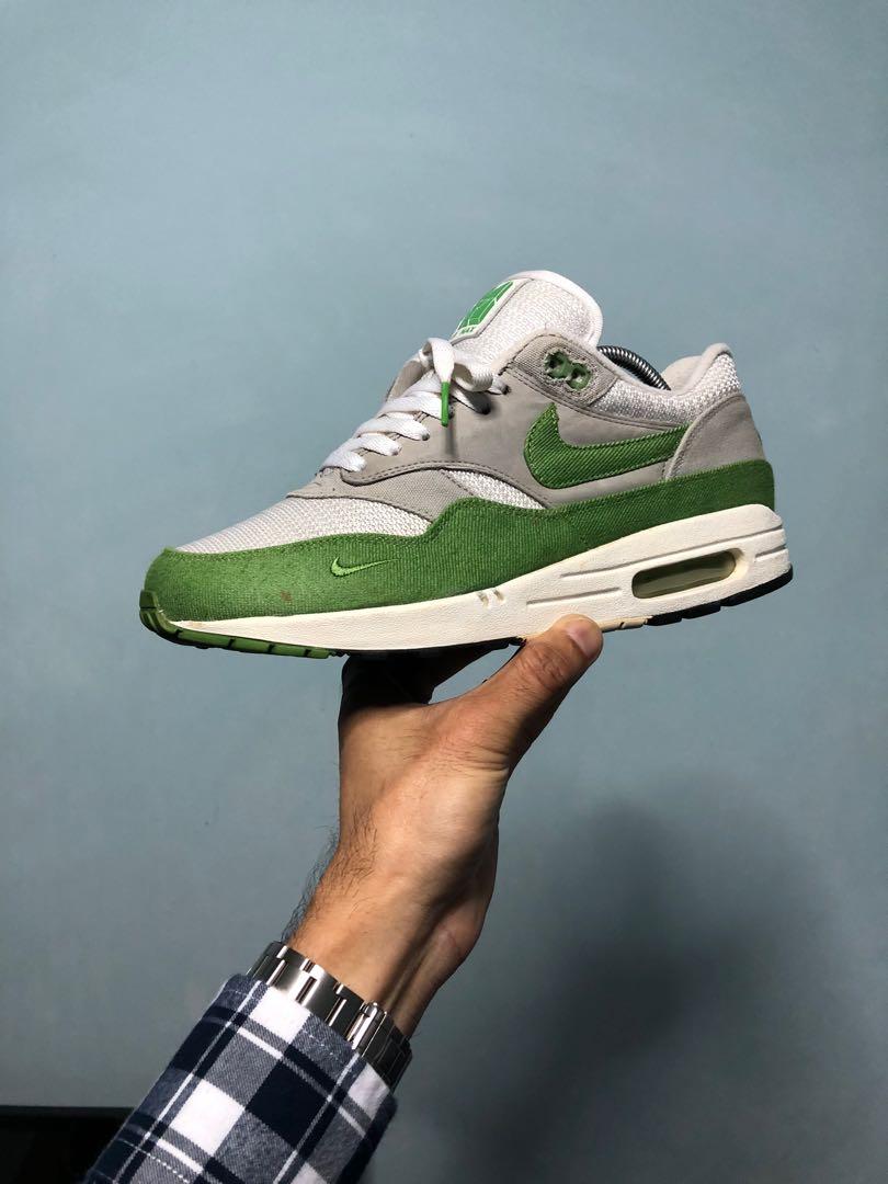 Nike air max 1 patta chlorophyll top