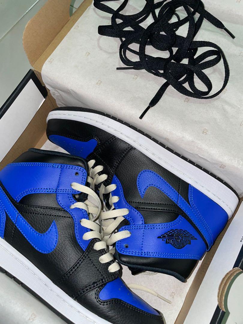Nike air jordan 1 retro mid hyper royal shop