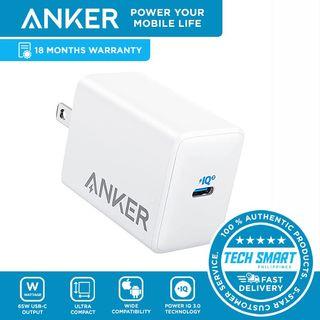 Anker PowerPort III Pod Lite 65W PIQ 3.0 PPS Compact Fast Charger Adapter,  for MacBook Pro/Air, Galaxy S20/S10, Dell XPS 13,Note 10+/10, iPhone 11/Pro, iPad Pro, Pixel, and More