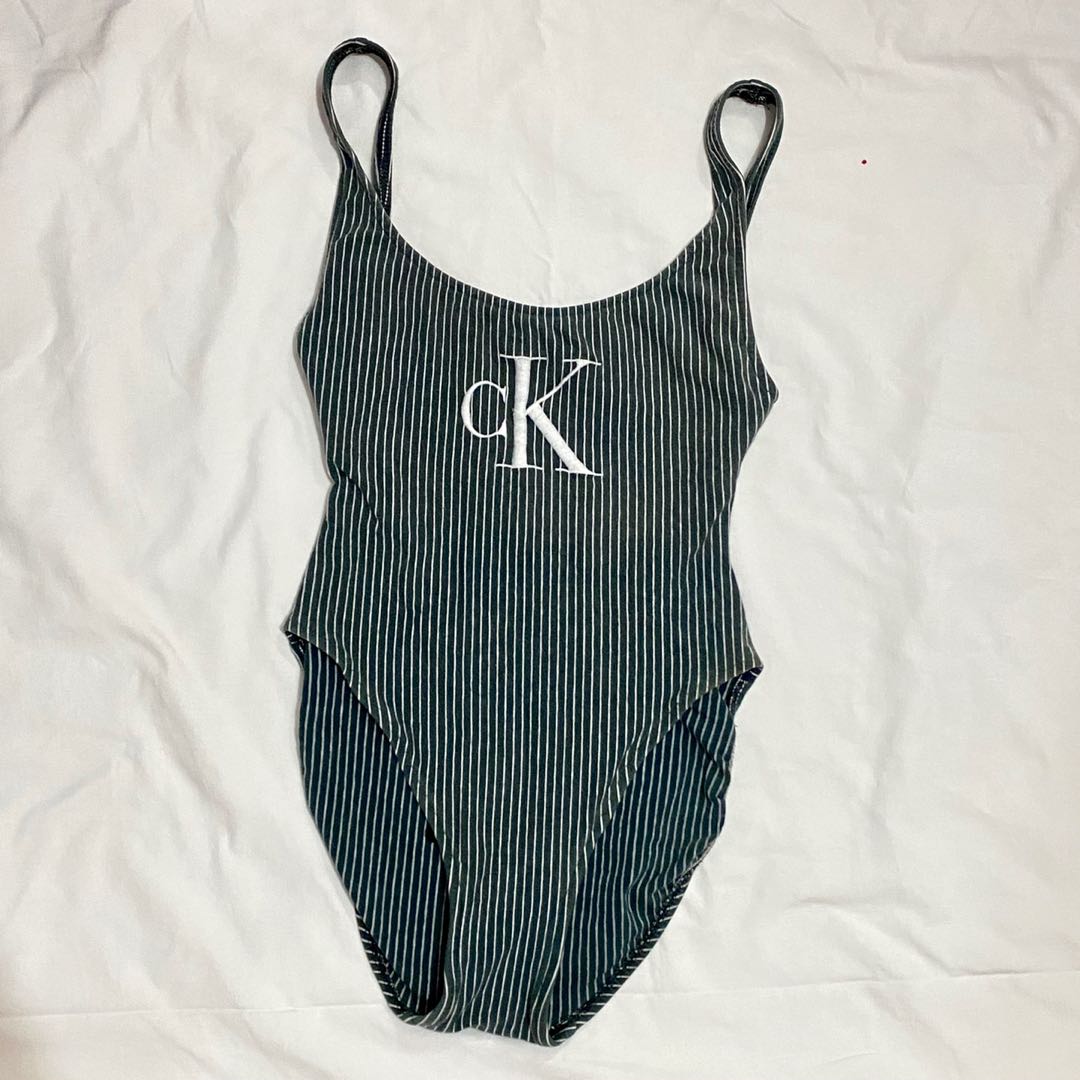 Authentic Calvin Klein bathing suit one piece swimwear, Women's Fashion, Swimwear, Bikinis