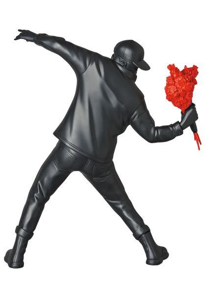 BANKSY FLOWER BOMBER （RED FLOWER w/BLACK Ver.）2G & MEDICOM TOY 