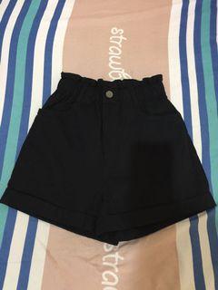 H&M Black Hotpants Jeans