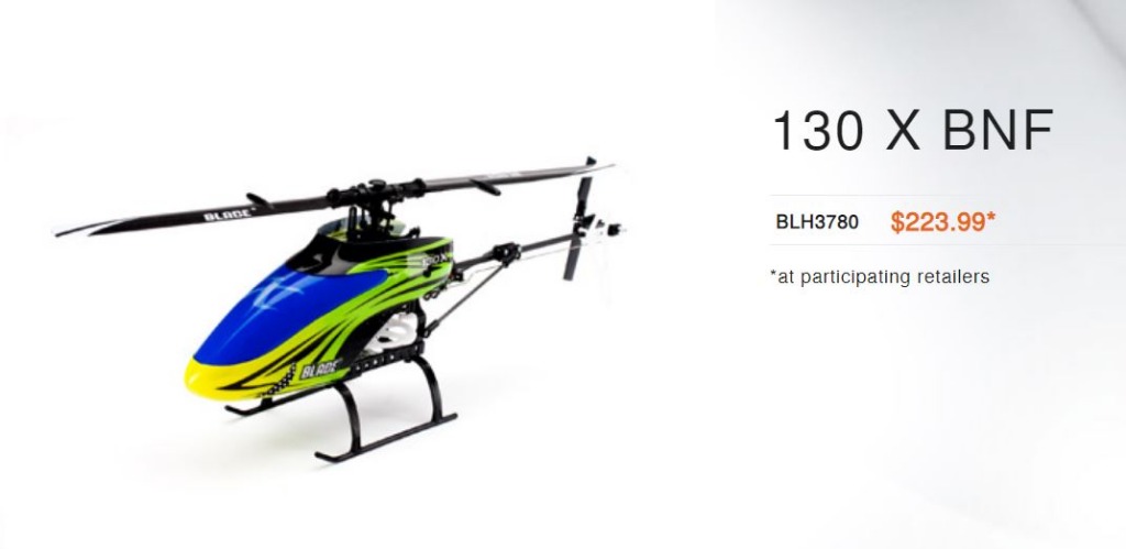 130x bnf top rc helicopter