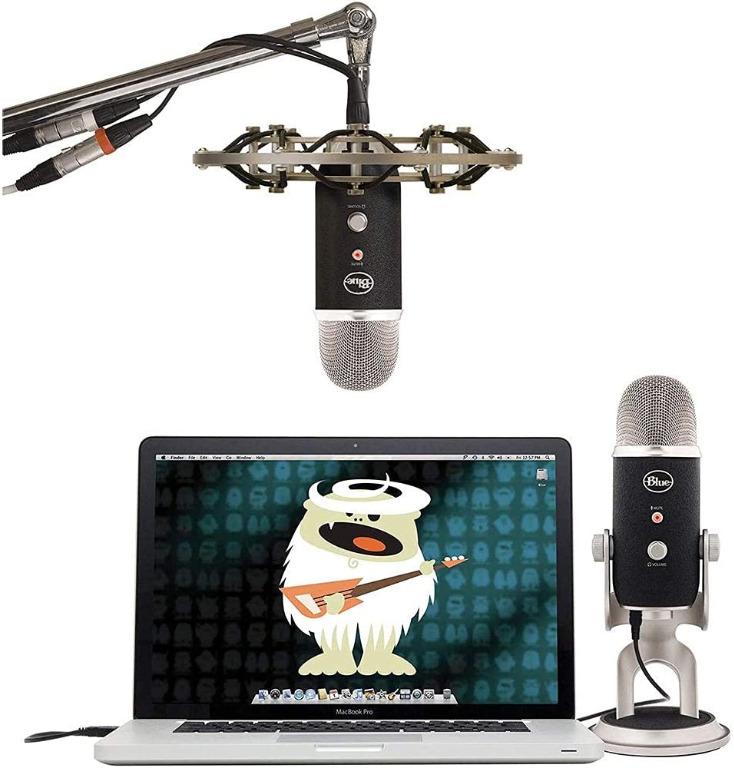 Blue Yeti Pro Premium Usb Xlr Microphone Plus Pack Bundle With Presonus Studioone 5 Artist Daw Izotope Rx Elements Plug In And Groover 3 Tutorials 3 Month Subscription Audio Other Audio Equipment On