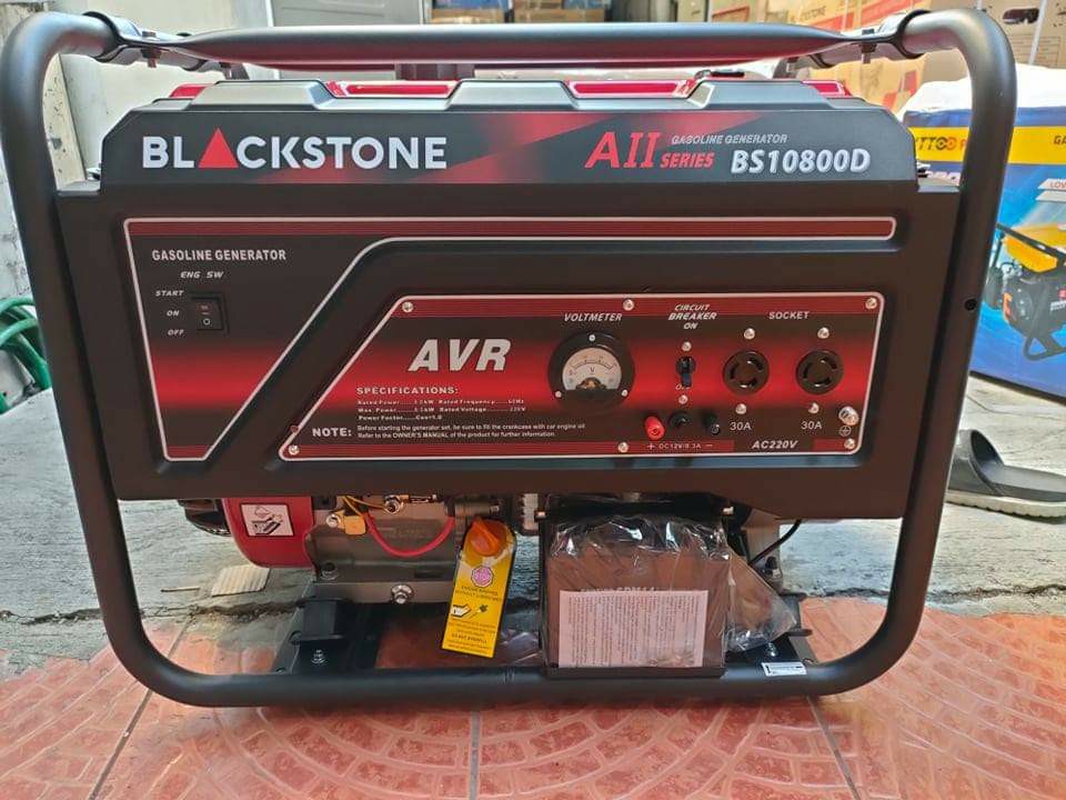 BRAND NEW BLACKSTONE GASOLINE GENERATOR BS10800D, Commercial