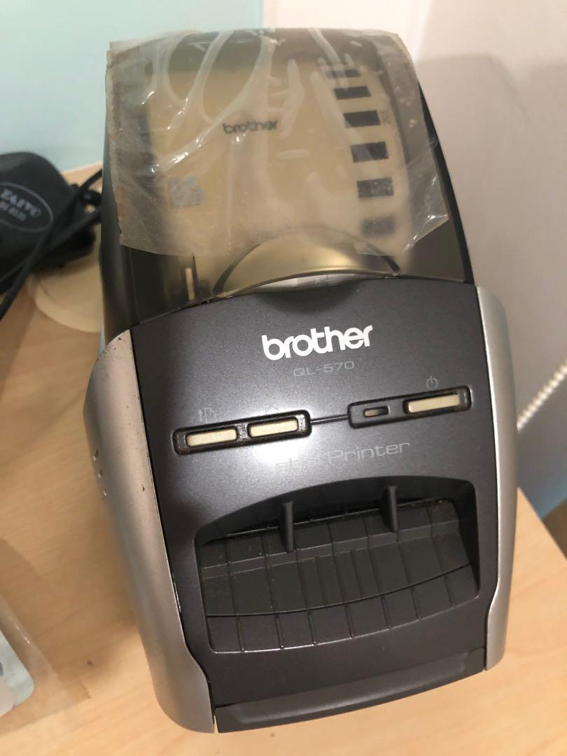 Brother label printer QL-570, Computers & Printers, Scanners Copiers on Carousell