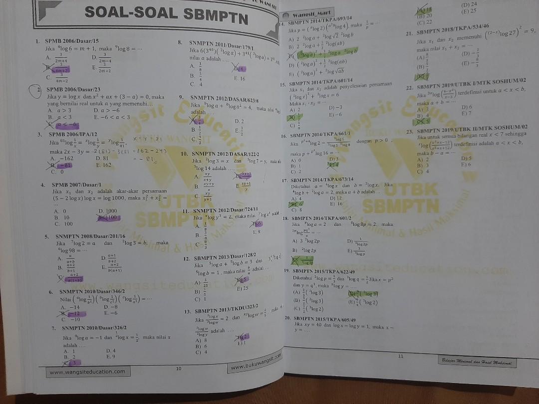 Buku Wangsit Saintek 2021 Buku Alat Tulis Buku Di Carousell