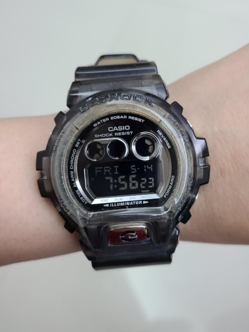 Casio G-Shock GD-X6900FB-8B, 名牌, 手錶- Carousell