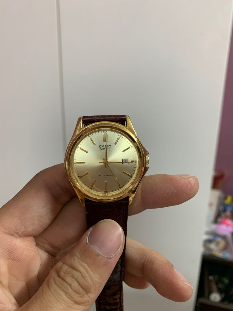 Casio mtp 1183 gold clearance price