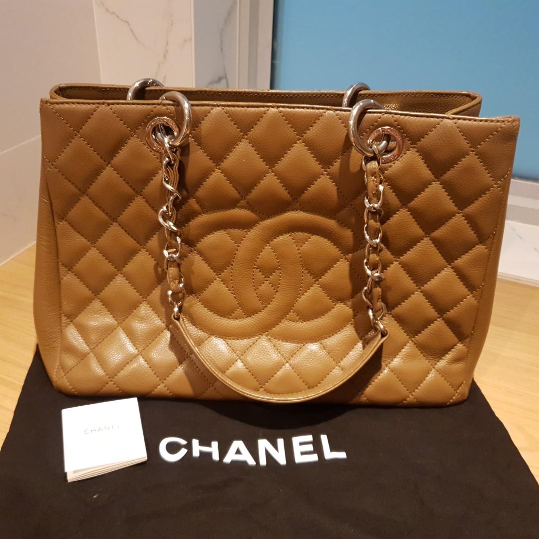 Chanel GST Caviar Tote Bag GHW, Luxury, Bags & Wallets on Carousell