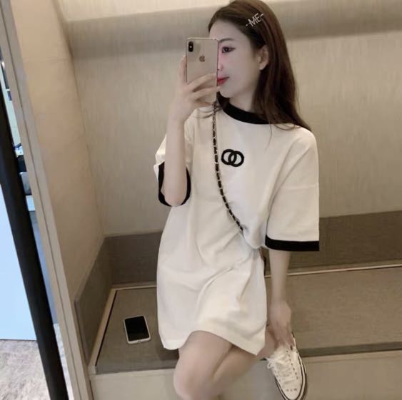 Chanel white dress, Women's Fashion 