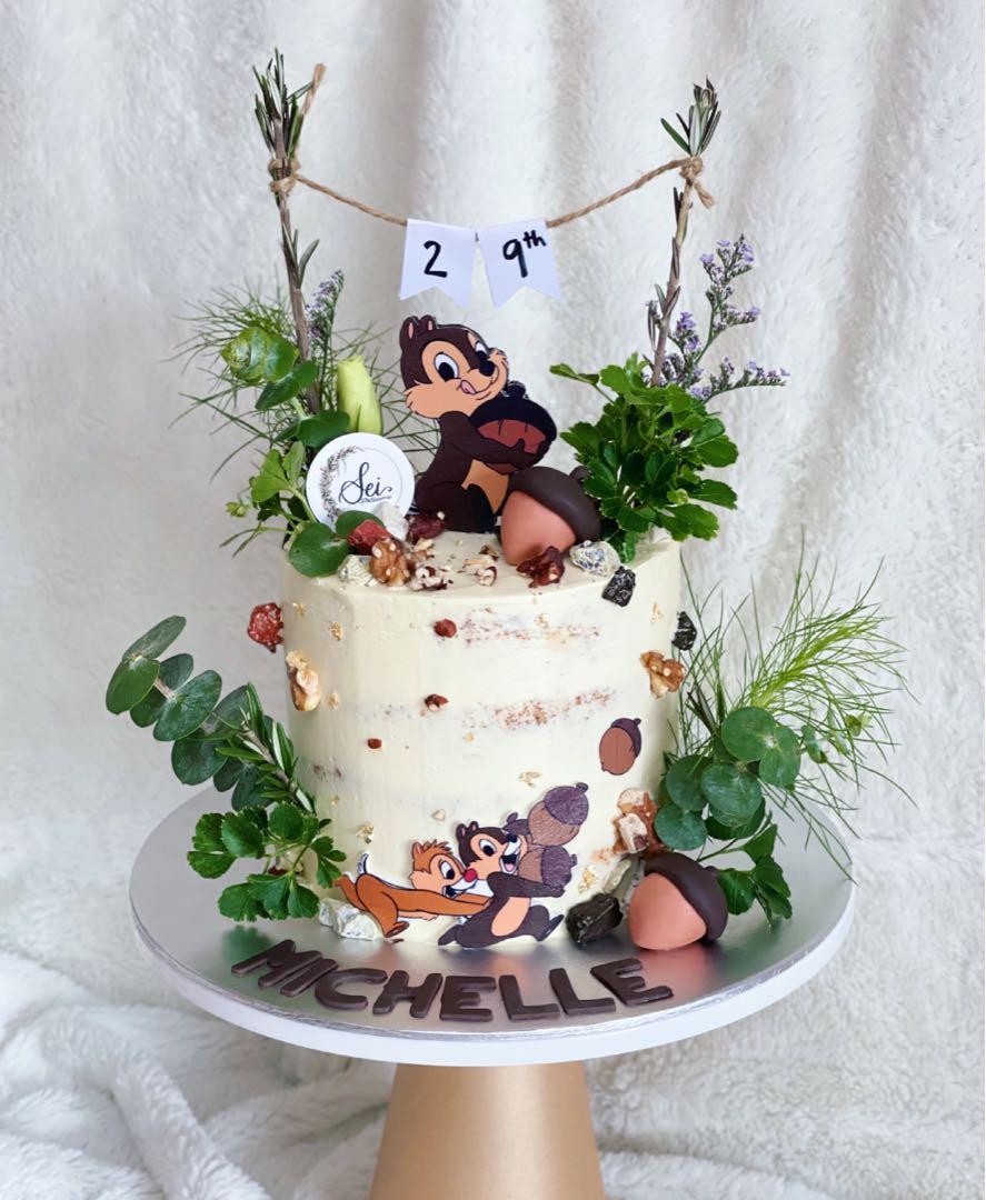 Chip and Dale cake - Decorated Cake by Jitkap - CakesDecor