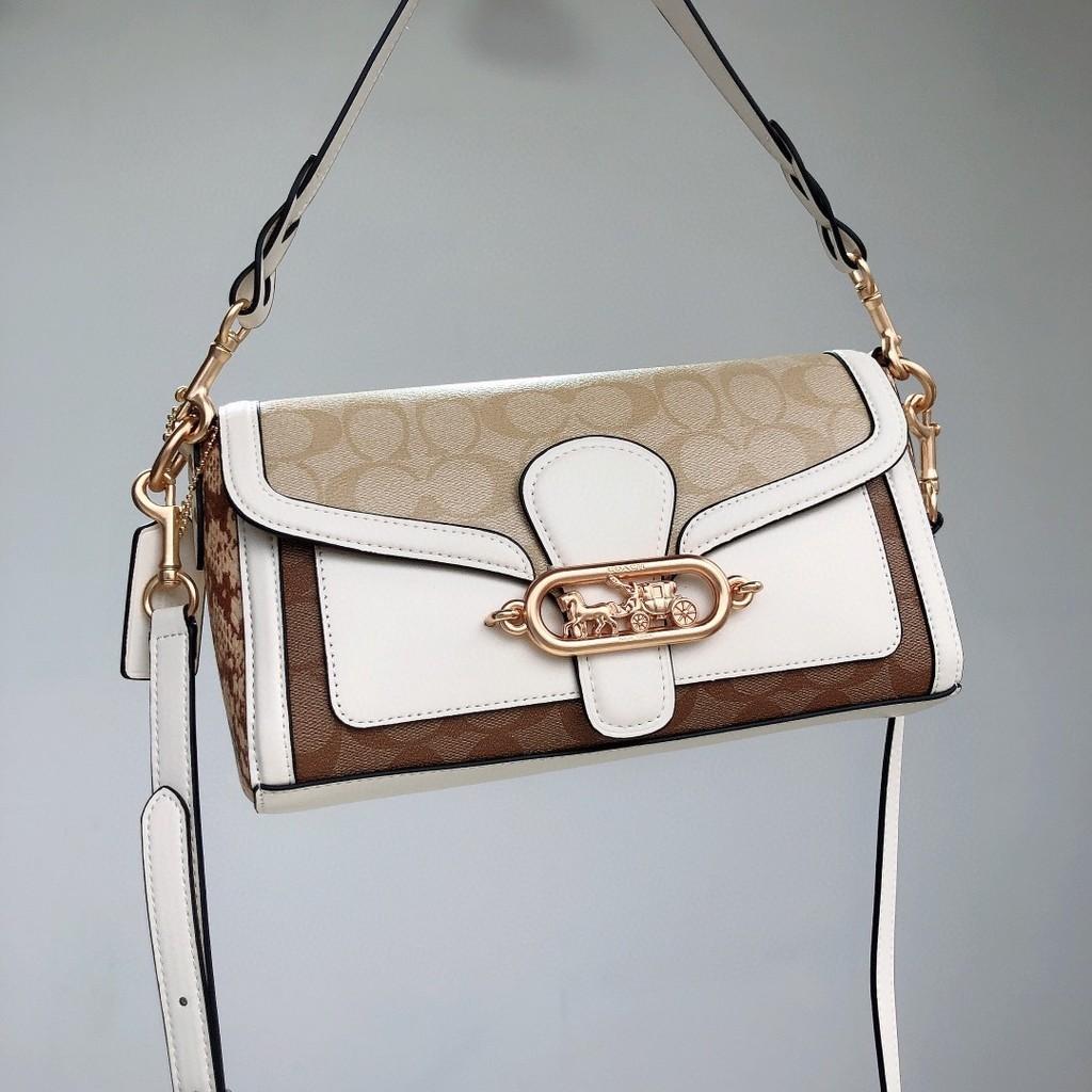 Jade shoulder bag in signature canvas with rexy by guang yu clearance