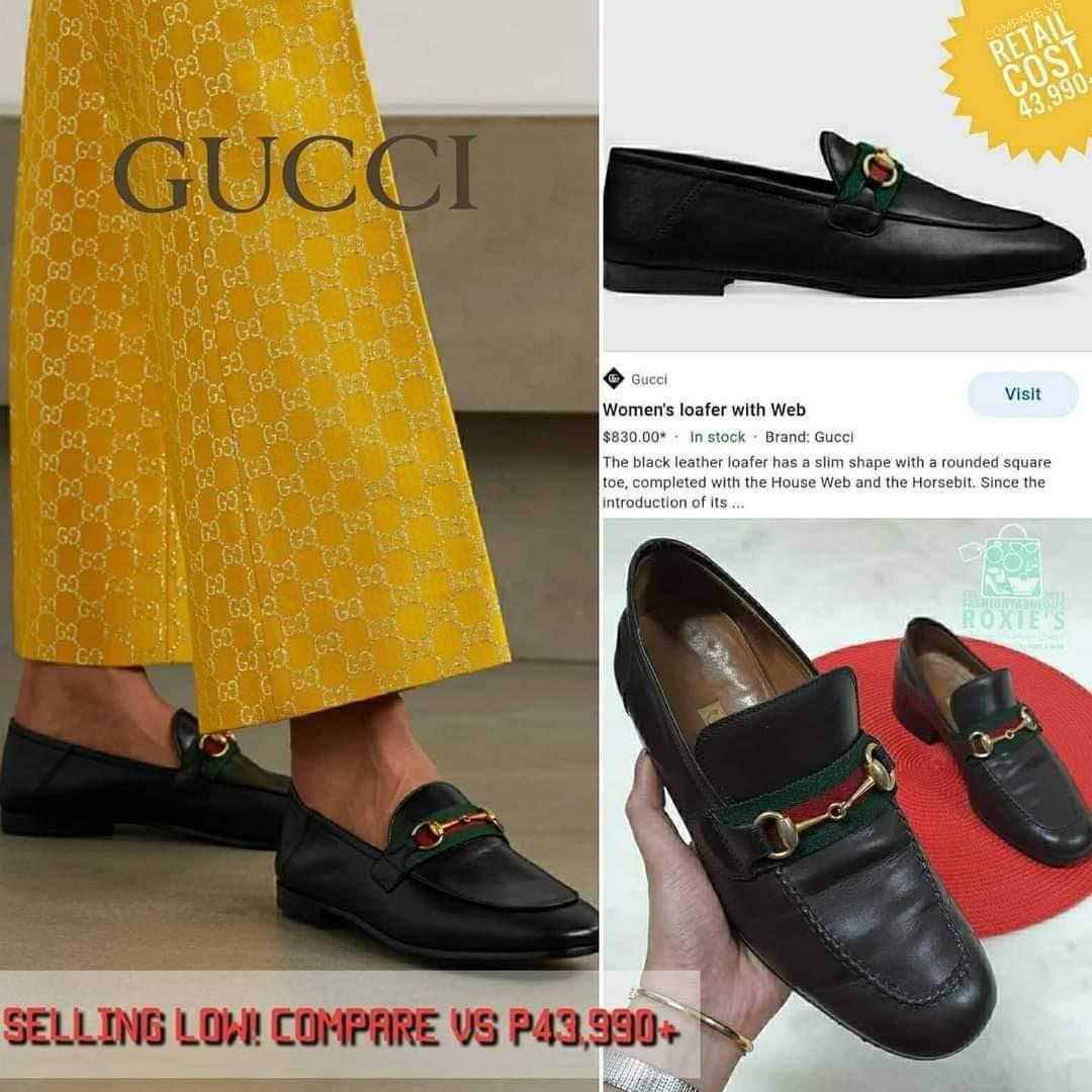 Gucci loafers cost clearance