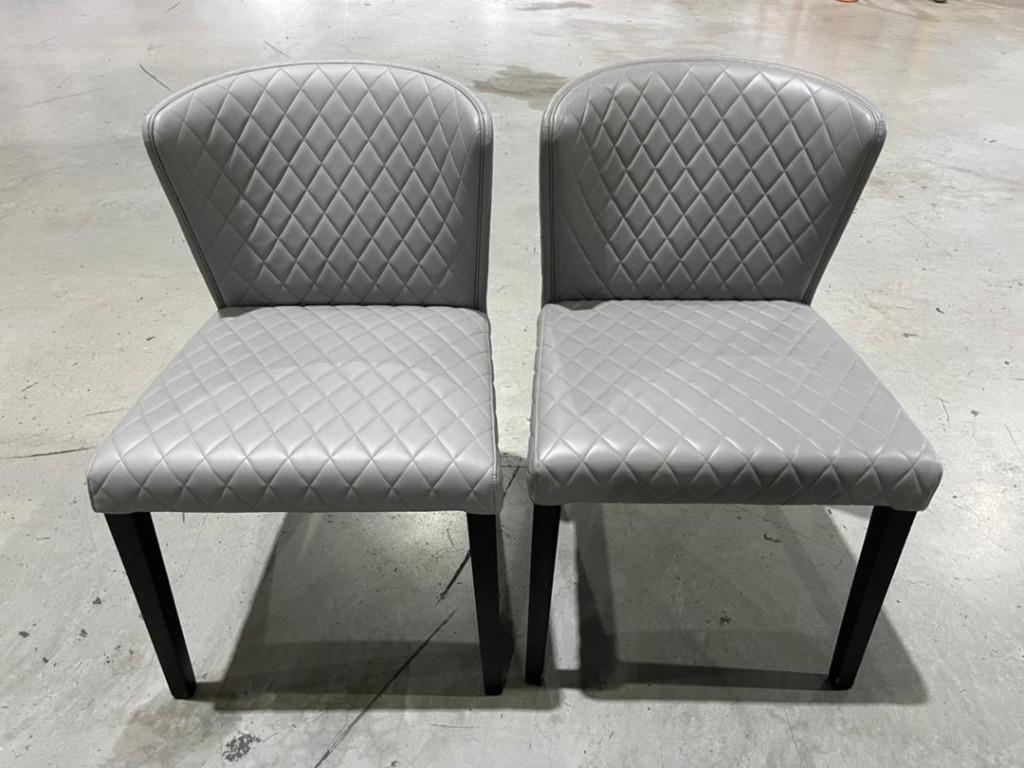 Crate & Barrel Dining Chair x2 pcs Curran, Furniture & Home Living