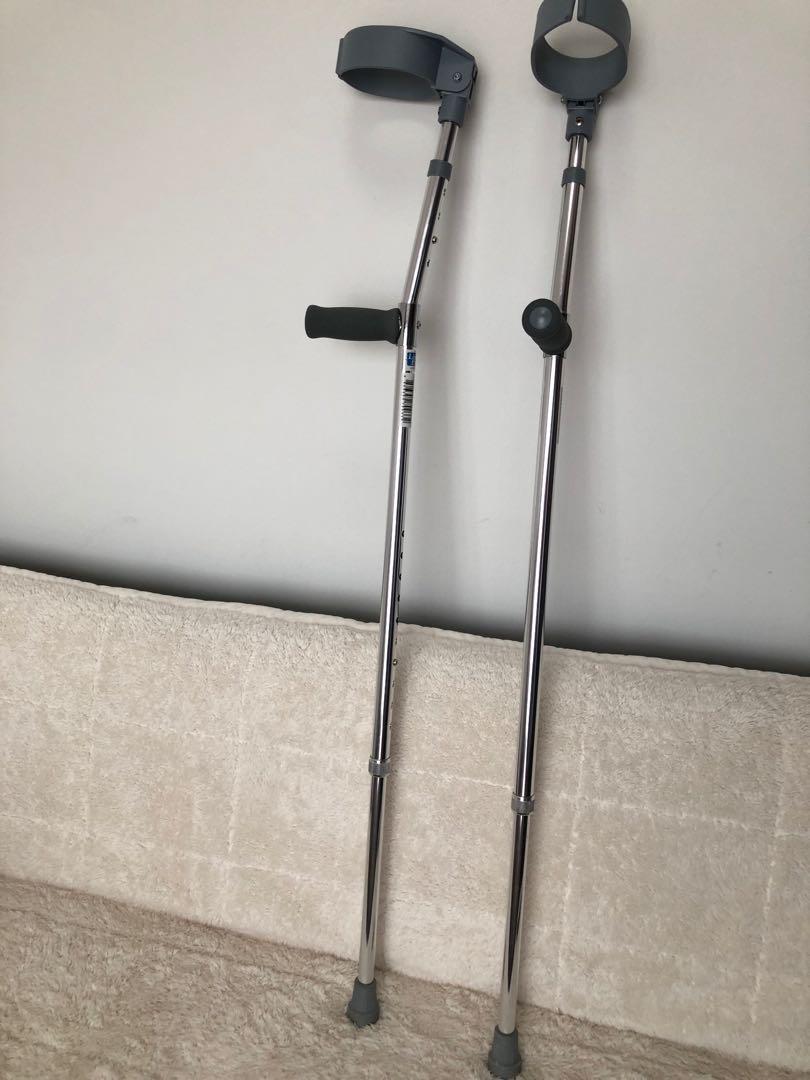 Crutches, elbow crutches, Health & Nutrition, Assistive & Rehabilatory