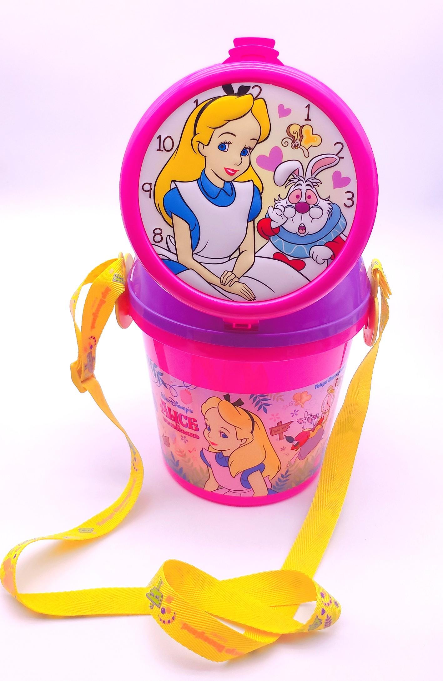 Disney Alice in the wonderland cheshire cat popcorn bucket, Hobbies
