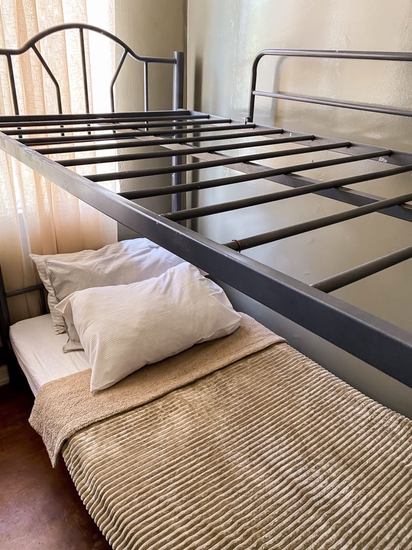Stainless double hotsell deck bed