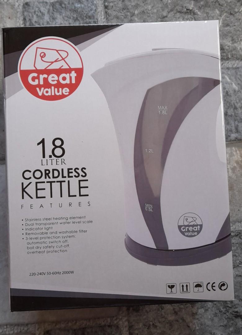 Great value clearance electric kettle