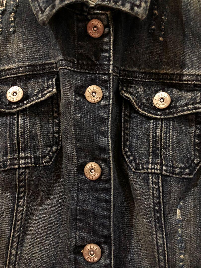 ELLE denim jacket 😍, Fesyen Wanita 
