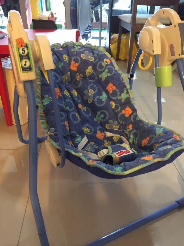 Fisher Price Rocker Swing, Babies & Kids, Infant Playtime on Carousell