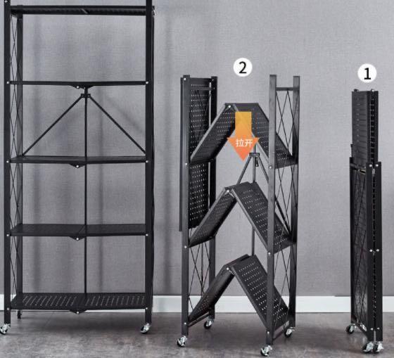 Foldable Racks (4 and 5 layers) (Category: Shelves, Cabinets & Racks) located in Marikina City. Submitted by alexq21 (Listing ID 1088133378, Image 3). Description: Foldable racks for your essential use! Available in 4 layer - 1650 5 layer - 1950.