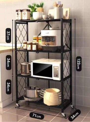 Foldable Racks (4 and 5 layers) (Category: Shelves, Cabinets & Racks) located in Marikina City. Submitted by alexq21 (Listing ID 1088133378, Image 2). Description: Foldable racks for your essential use! Available in 4 layer - 1650 5 layer - 1950.
