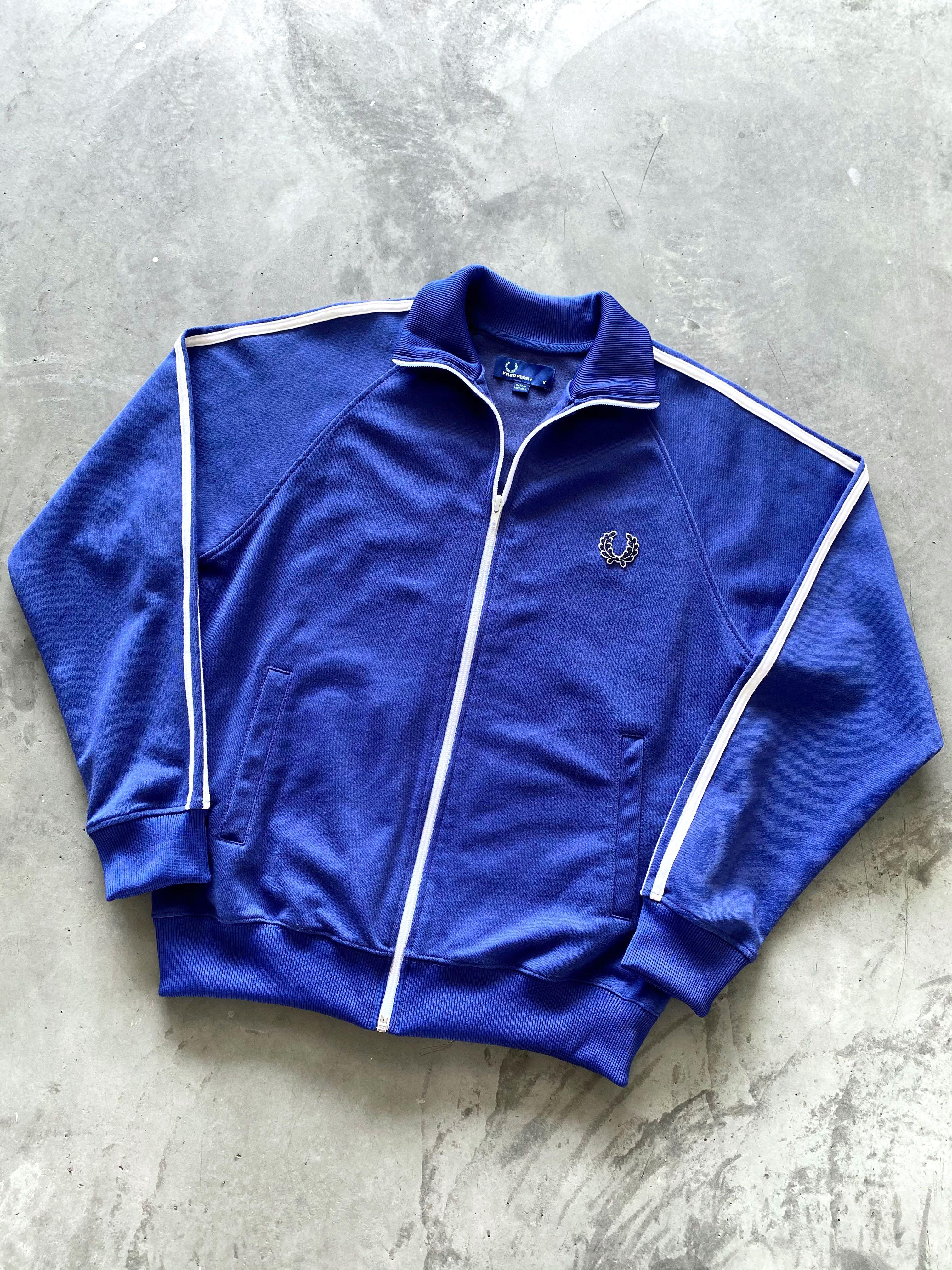 Fred perry blue jacket store