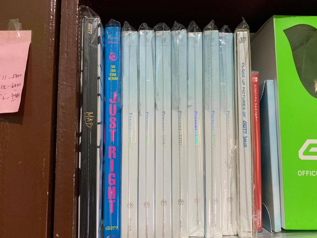 GOT7 Unsealed Albums (Onhand) (Category: CDs & DVDs) located in Paranaque City. Submitted by cmscll (Listing ID 1088143049, Image 2). Description: Sale Decluttering (On-Hand) All items are on-hand and in good condition. Protected with resealable plastic to prevent dirt and dust. Please refer to this link for the price list: https://bit.ly/GOT7ALBUMS PM me for more details. .