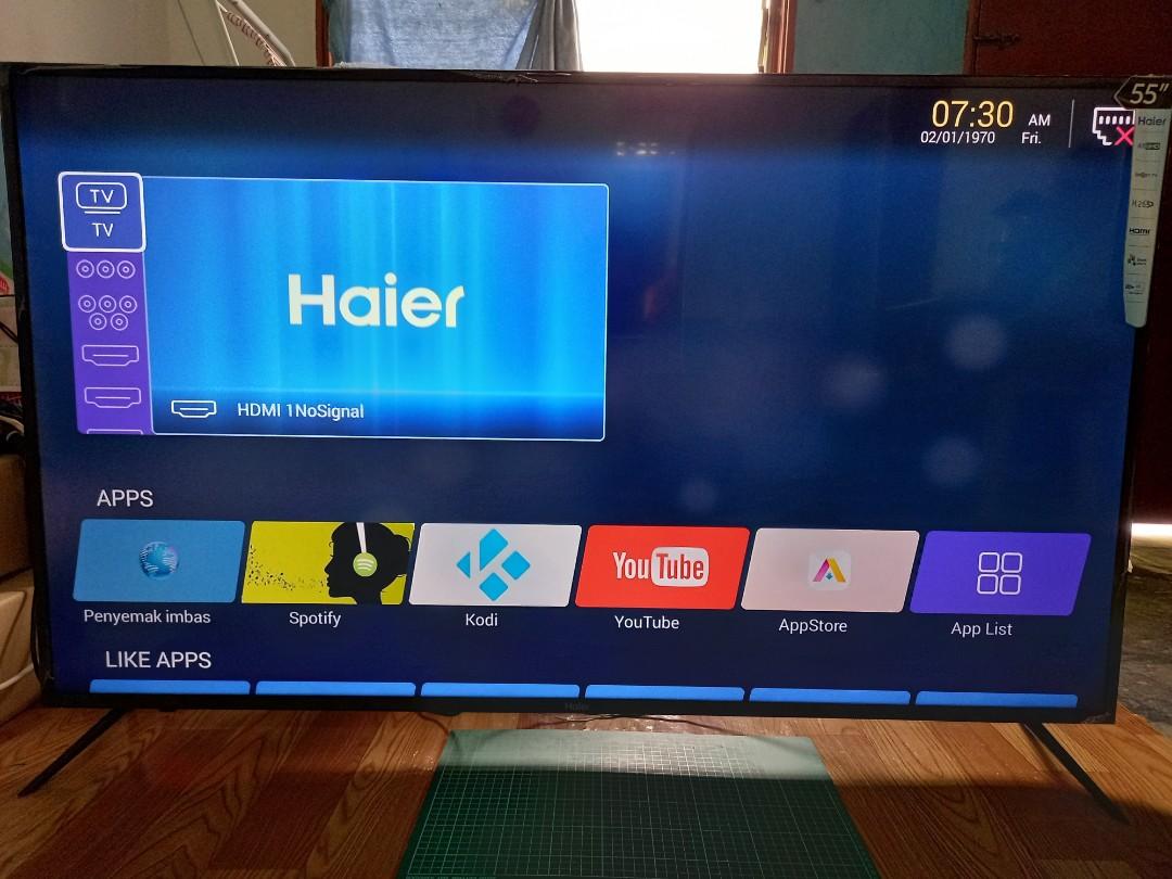 Haier TV 55 Inch , LE55K6500UG