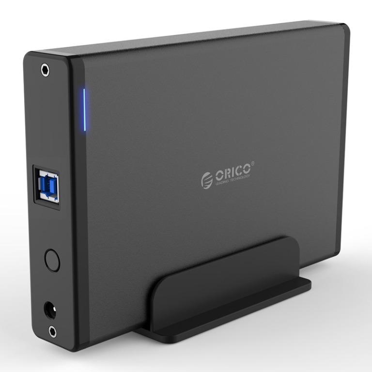 Hard Disk External Case ORICO 7688U3 3.5 Inch SATA Casing Eksternal Enclosure Portable HDD Drive