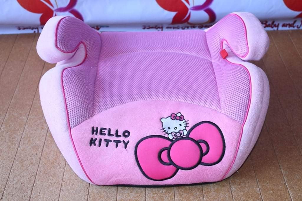 hello kitty booster car seat