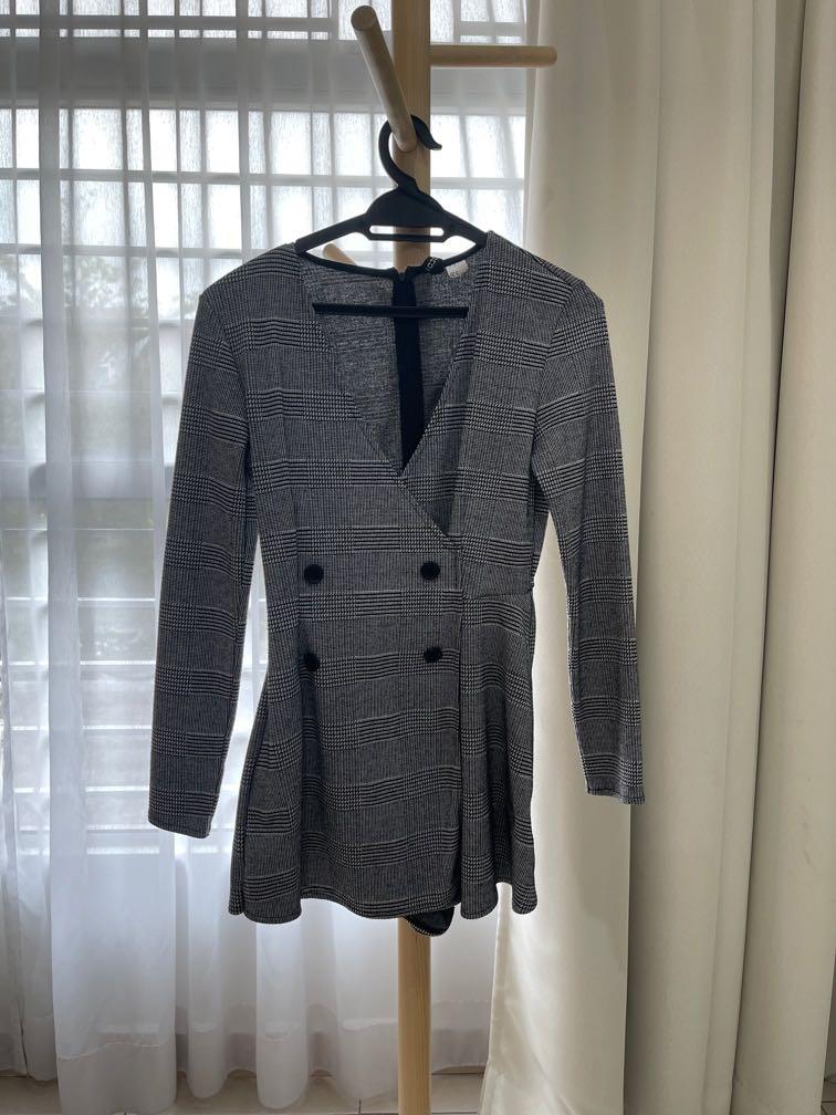 Long sleeve 2025 jumpsuit h&m