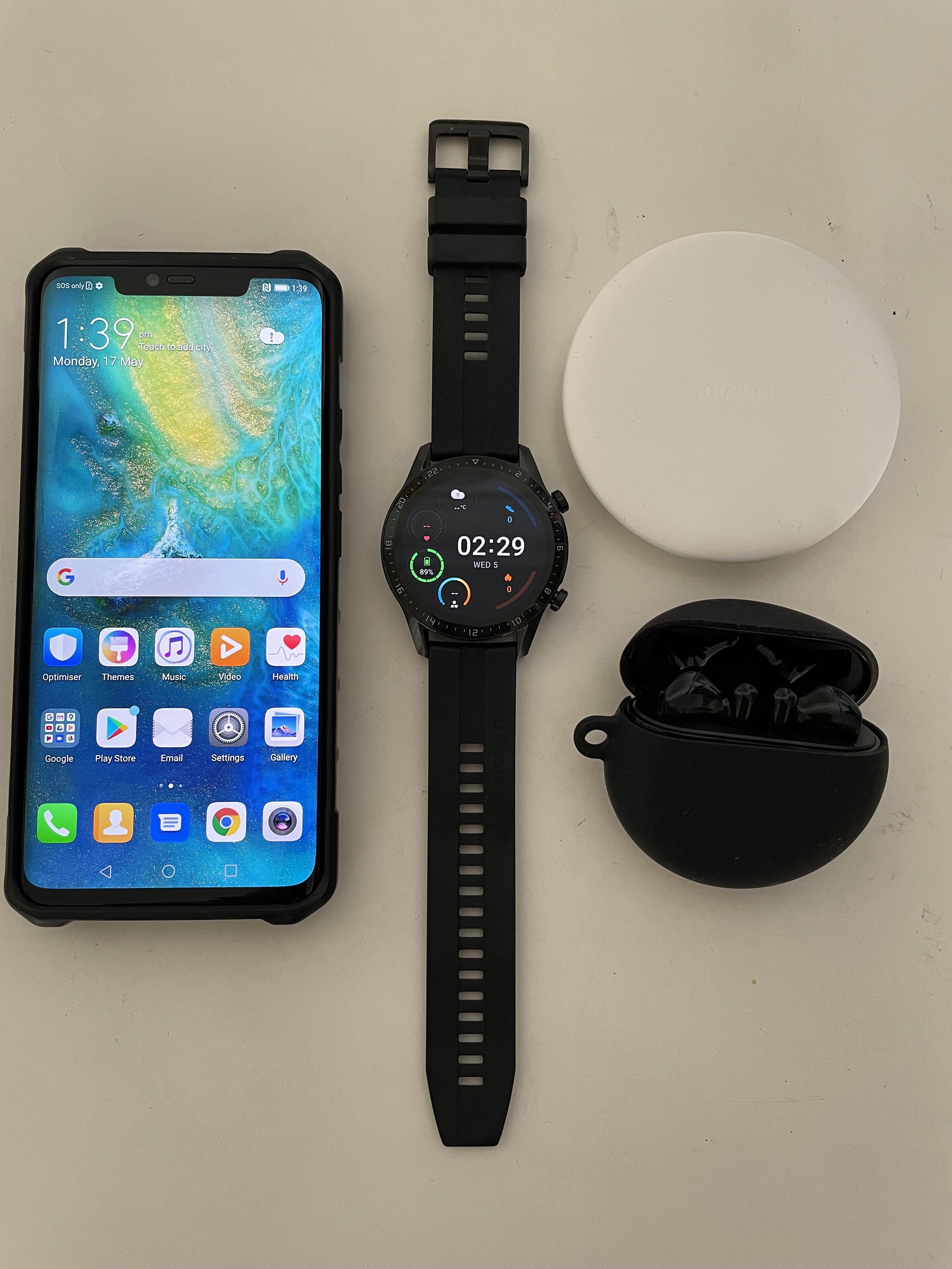 Galaxy watch hotsell mate 20 pro