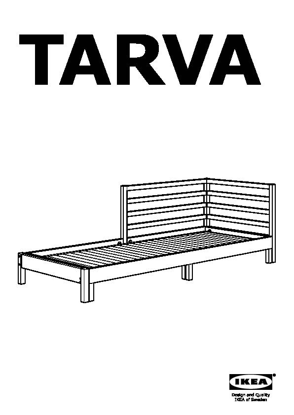 Ikea tarva hotsell extendable bed