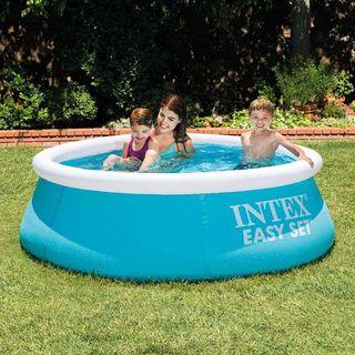 Inflatable Round Backyard Swimming Pool (183cm/1.7') Intex 28101
